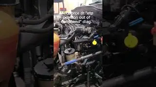 diagnosing a maxxforce dt. international!🤮 #dieselengine #dieselmechanic