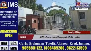 DC Office Poonch closed as 15 employees test Covid-19 positive