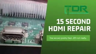 15 секунд. Замена порта HDMI на Xbox One. Вход на выход.