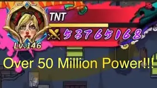 50 MILLION POWER in Golden Stone!!! Account Showcase 