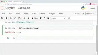 022 Python String   isIdentifier