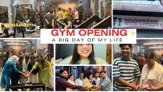 Gym Opening Day | Sapna pura hua Alhumdulliah 🧿❤️ | Grand Opening✨ | #theglamifra #gymopening