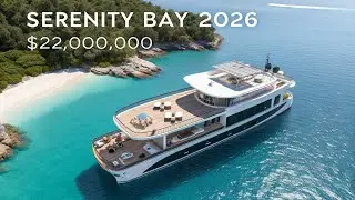 Touring the $22,000,000 Serenity Bay 2026 | Ultra Luxury Houseboat Full Tour
