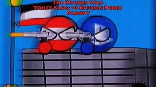 Countryballs The Kitchen War: Toilet Baum vs Kitchen Derek Parody (VHS 1989)
