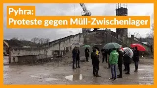 Pyhra: Proteste gegen M&uuml;ll-Zwischenlager
