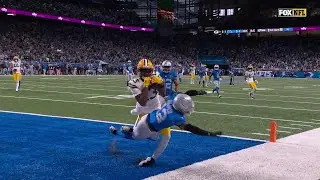 Dontayvion Wicks CRAZY endzone catch for the touchdown