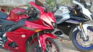 R15 New Red METALLIC colour ♥️ #2024 #yamaha #r15 #v4 #bikelover #racing #superbike #viral #reels