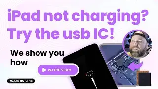 iPad 10 Won&rsquo;t Charge | USB IC Failure Diagnosis & Repair