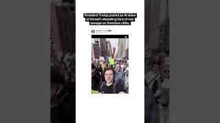 Trump Posts AI Video of Himself Dumping Raw Sewage On American Cities 