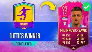 93 'FUTTIES WINNER' MILINKOVIC SAVIC SBC CHEAPEST SOLUTION - #FIFA19 93 Savic Futties Winner SBC