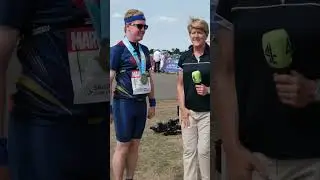 Interview with Morgan at Superhero Tri powered by Marvel