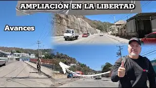 Avances en Ampliaci&oacute;n La Libertad calle Litoral #elsalvador en febrero 2026