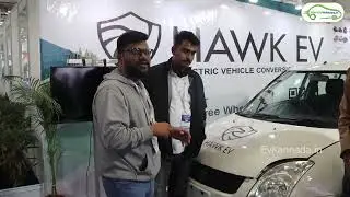 Hawk EV retro-fitment - IC Engine to Pure Electric | Delhi Exhibition interview 2021