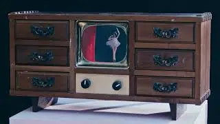 10 HOURS Mid Century TV Ballerina Dances Swan Lake
