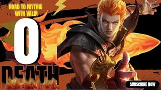 0 Death Valir in MLBB Rising 😈 | Cleanest Game I&rsquo;ve Played | 4K Gameplay 