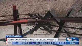 Normandy-style barriers temporary solution for immigration