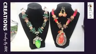 Statement Necklaces Made From My Bead Haul | Jewelry By BDK
