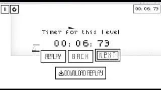 OvO level 23 with glitches/glitchless, no coins in 6:73
