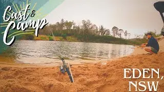 Towamba River Bait Fishing for Trevally - Eden NSW