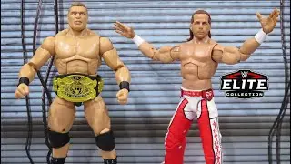 WWE Mattel Ruthless Aggression Elite Series 1 Brock Lesnar and Shawn Michaels Figure Review!