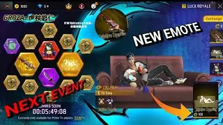 FREE FIRE NEW TV TIME EMOTE 🔥 | FREE FIRE NEW EVENT TODAY | FREE FIRE NEW EMOTE 🔥 | FREE FIRE MAX 