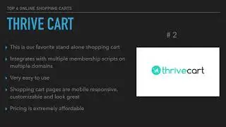 Best Online Shopping Cart for 2018