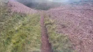 Blackburn, Seafield Bing in West Lothian. Downhill, MTB