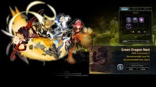 Dragon Nest [NA] Raid (Gladiator POV) - Green Dragon Nest 5 man (carry run)