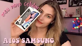 SAMSUNG GALAXY A10S| UNBOXING do meu novo celular??