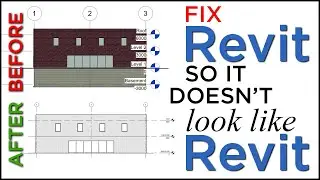 Fix Revit so it Doesn't Look Like Revit