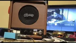 Pignose Hog 20 amplifier quick demo. 