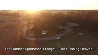 The Outdoor Sportsman's Lodge Sunrise drone shot