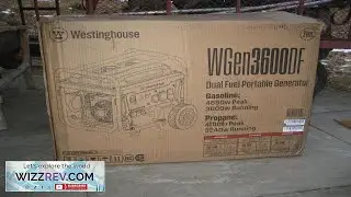 Westinghouse WGen3600DF Dual Fuel Portable Generator 3600 to 4650 watts eBay