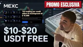 MEXC REGALA USDT! Promo Esclusiva per il Mio Canale Anche Rolex in Palio!