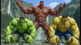 Volcano Hulk vs Hulk EPIC BATTLE! However, THOR'S Unexpected SAVE Changes Everything