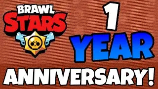 BRAWL STARS 1 YEAR ANNIVERSARY - Brawl Stars History Timeline Video!
