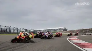 JOAN MIR VS JOHANN ZARCO | BUDDH INTERNATIONAL CIRCUIT INDIA | MOTOGP 23 GAMEPLAY REPLAY