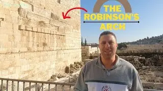 The Robinson's Arch - Stairways to the Jewish Temple, Jerusalem