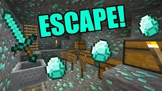 Escape The Diamond Dungeon - Minecraft Adventure Map