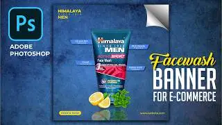 Create Stunning Product Banner & Post for Your E-Commerce Store in Photoshop #photoshop  #ecommerce