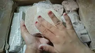 ASMR Unboxing ✴️🙌 10 Kg Slate Items Parcel 📦 🙌🎁🥁🌟 #unboxing #youtube #asmr 