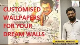 Wallpapers Chennai | Customized Wallpapers | Designs and Catalogues. | Design Your wall in Your Way