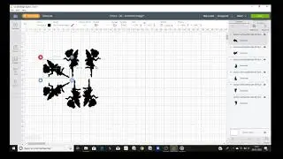 Cricut Design Space - inversion image / miroir