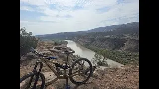 Biking Horsethief Bench Loop, Loma, Colorado