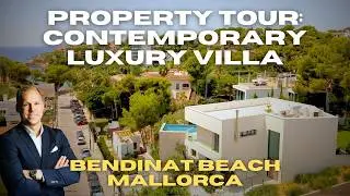 7.475.000 EUR Property Tour: Bendinat Beach MALLORCA | New built contemporary Luxury Villa