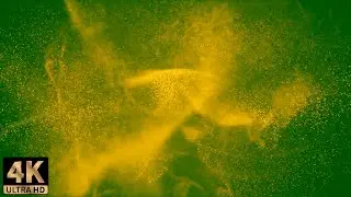 ✨ Golden Particles Green Screen | 4K Glitter Overlay Effect | Copyright Free | @satishdesigngraphy