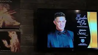Presentación de Los ESCOBAZOS 2025, Escobón de Oro a Alejandro Sanz, Cartel en Jarandilla de la Vera
