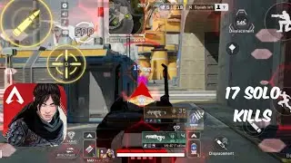 Apex Legends Mobile India | Gameplay | Solo vs Squad | 5 Finger + Full Gyroscope