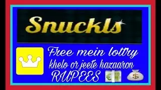Snuckls Play free lottry & win real cash