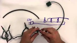 How to separate incandescent Christmas light strings